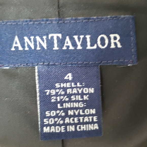 Ann Taylor Velvet Jacket - Picture 3 of 3